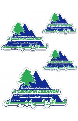 CEDAR UV STICKER