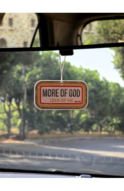 MORE OF GOD AIR FRESHENER