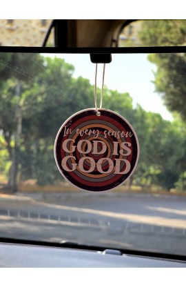 GOD IS GOOD AIR FRESHENER