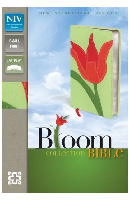 BK1822 - NIV BLOOM COLLECTION BIBLE COMPACT RED TULIP - - 1 