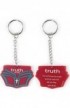 KC-451 - Keyring Pvc Bible Truth - - 1 