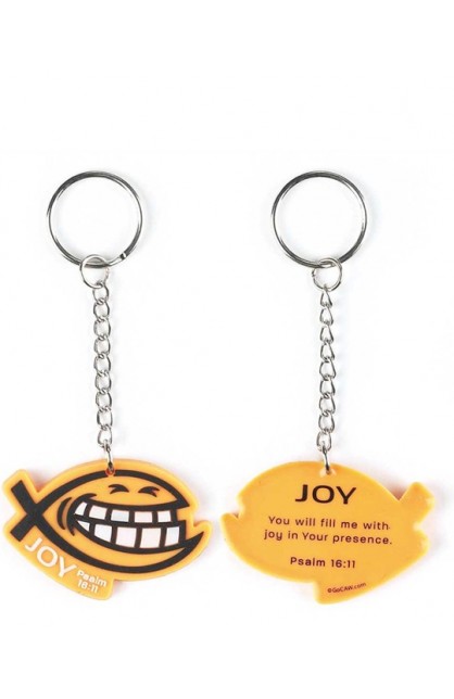 KC-459 - Keyring Pvc Fish Joy - - 1 