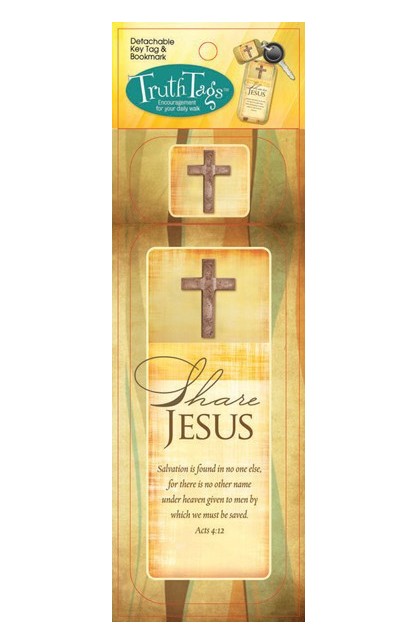 TT0009 - SHARE JESUS TRUTH TAG - - 1 