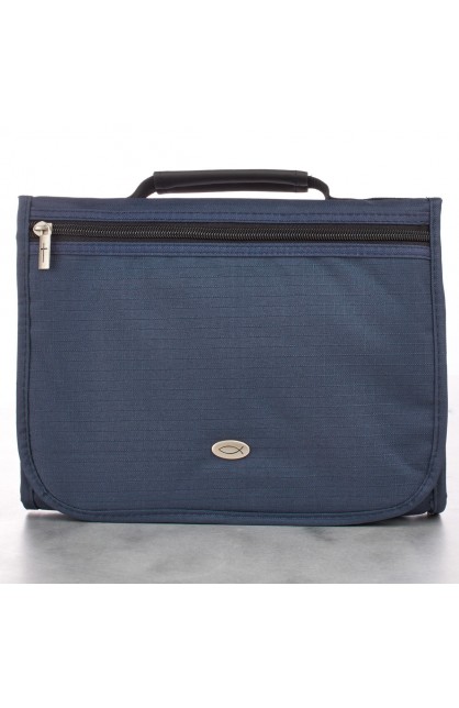 BBL171 - Navy Blue Three Fold Organizer (Large) - - 1 