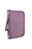 BBM287 - "Serenity Prayer" Suede Look Bible Cover in Purple (Medium) - - 4 