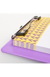 CLB021 - Purple "Wings of Joy" Clipboard and Notepad Featuring Psalm 91:4 - - 6 