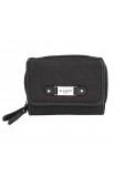 WT097 - Black Linen Look Wallet w/"Blessed" Badge - - 5 