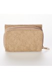 WT054 - Khaki Floral Embroidered Wallet "Faith" - - 2 