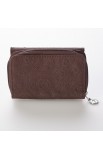 WT038 - Brown/Teal Microfiber Wallet 1 Cor 13:4 - - 2 