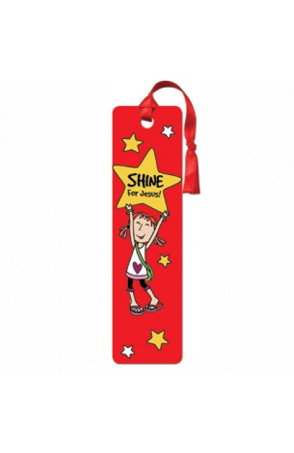 TBM081 - LDB Shine for Jesus! Tassle Bookmark - - 1 