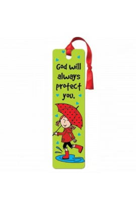 TBM083 - LDB God will always protect you Tassle Bookmark - - 1 