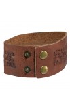 WRL007 - Name of Jesus Leather Wriststrap - - 2 