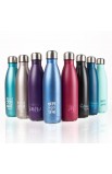 FLS001 - SS Water Bottle Black He Restores - - 4 