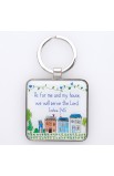 KEP049 - Keyring Epoxy Bless Home Josh 24:15 - - 3 