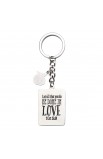 KMO052 - Keyring/Tin Teacher Pink 1 Cor 16:14 - - 2 