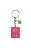 KMO052 - Keyring/Tin Teacher Pink 1 Cor 16:14 - - 4 