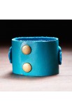 WRL021 - Ladies Leather Christian Cuff Wristband w/"Hope" Buckle - - 2 