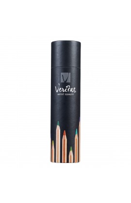 PCST256 - COLORING PENCILS VERITAS 24 SET ROUND - - 1 