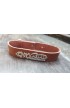 I AM WITH YOU ARABIC BROWN BRACELET