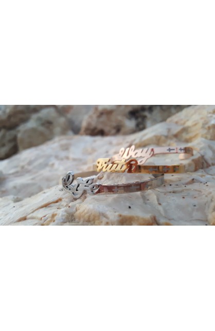 COMB01 - Way Truth Life Bangle Set "FREE DELIVERY in 5 days" - - 1 