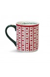 LCP12894 - Christmas Mug Ceramic Believe and Rejoice Rejoice - - 1 