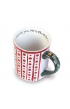 LCP12894 - Christmas Mug Ceramic Believe and Rejoice Rejoice - - 2 
