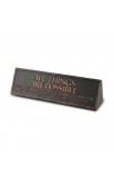 LCP11583 - Plaque Cast Stone Desktop Reminder Copper All Things Are Possible - - 1 