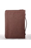 BBM250 - "Names of Jesus" Two Tone Bible Cover in Burgundy (Medium) - - 2 