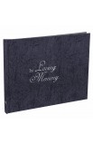 GST22 - Guest Book In Loving Memory - - 1 