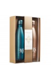 FLS015 - SS Water Bottle Set 2pc Mr and Mrs - - 3 