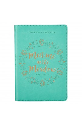 GB122 - Gift Book Faux Leather Meet Me in the Meadow - - 1 