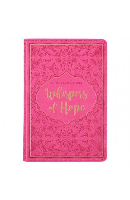 GB121 - Gift Book Faux Leather Whispers of Hope - - 1 