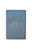 GB105 - Devotional for Mr & Mrs Blue Faux Leather - Rob & Joanna Teigen - 2 